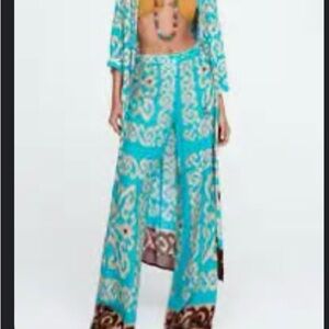 Zara boho pants. Size medium. New. Pants only.